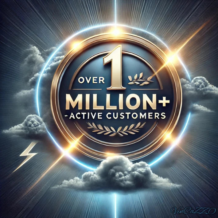 Over 1,000,000+ Active Customers